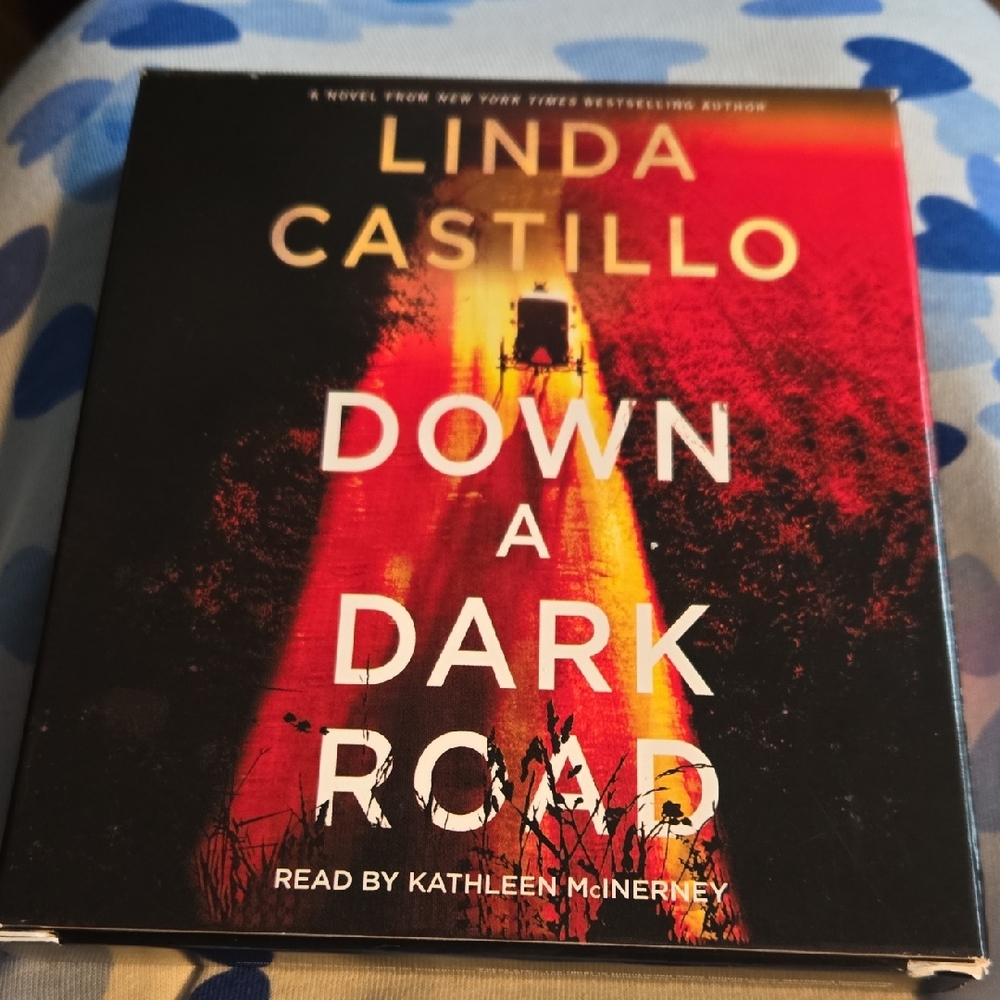 2 LInda Castillo's  books On CD "Down a Dark Road"  "The Hidden One"  Audiobooks